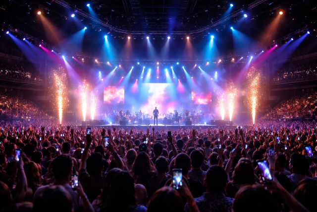 LUNATIC FEST. 2025のライブ配信を紹介するための会場のイメージ画像