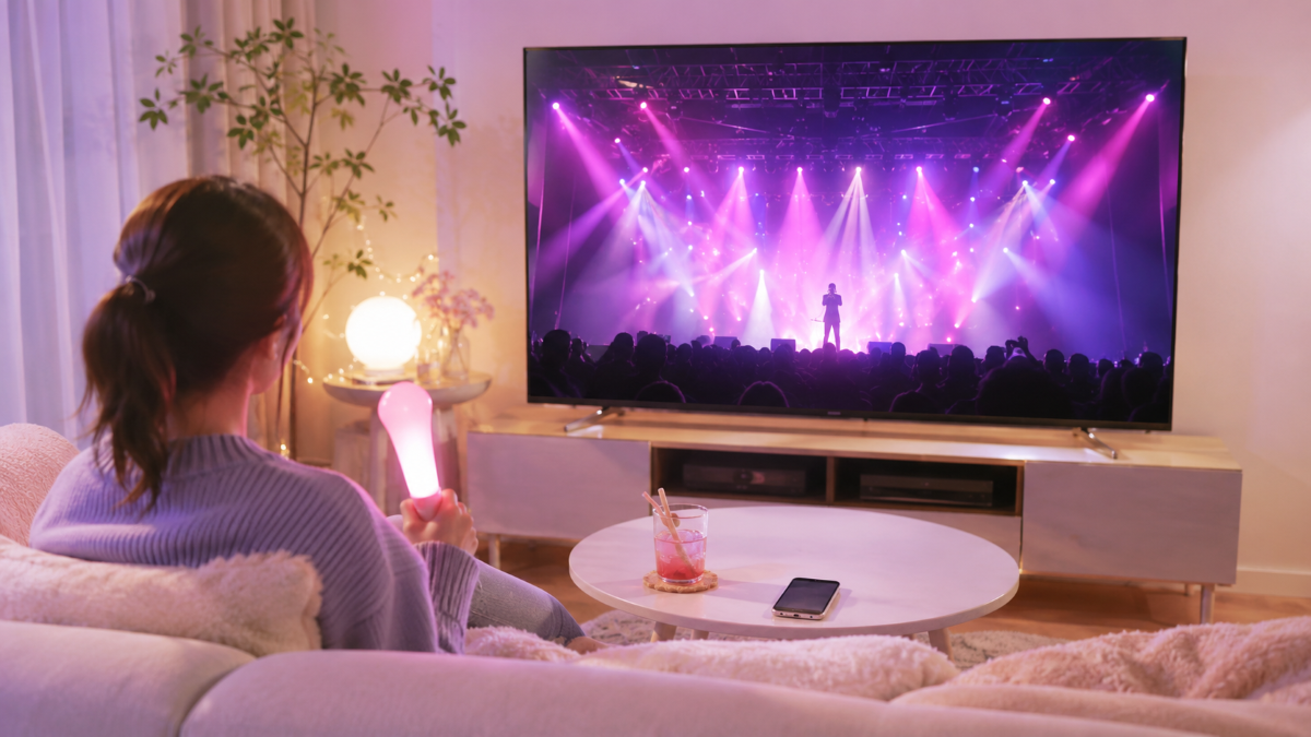 鈴木愛理 LIVE 2026をHuluで視聴するイメージ